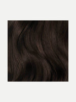 Lade das Bild in den Galerie-Viewer, 20&quot; - 24&quot; Klassische dunkelbraune Clip-In Haarverlängerungen (240g)
