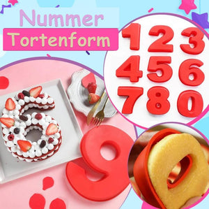 Nummer Kuchenform