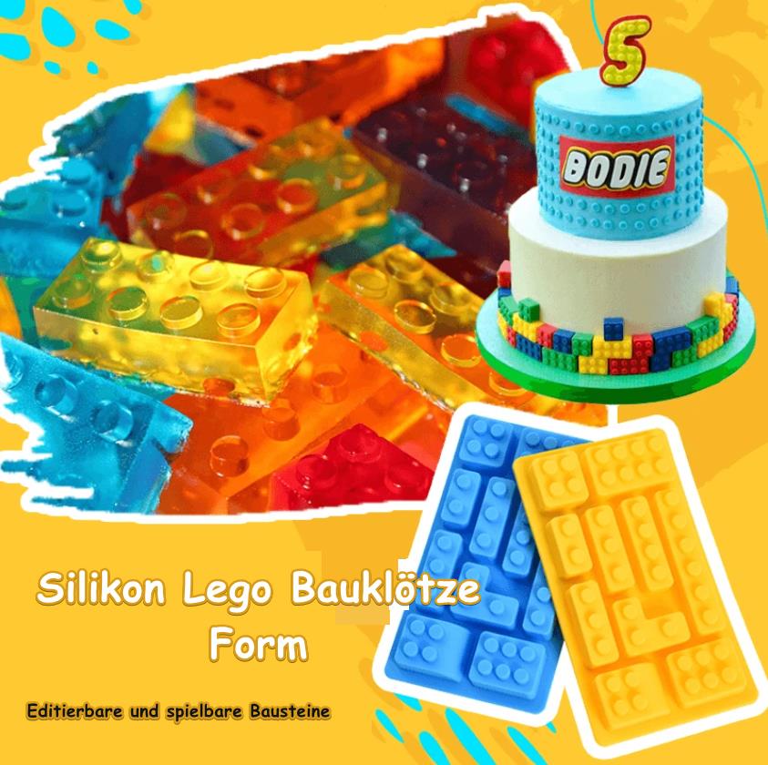 Silikon Lego Bauklötze Form