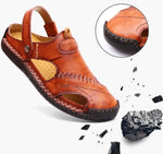 Lade das Bild in den Galerie-Viewer, Strapazierfähige Sandalen aus echtem Leder
