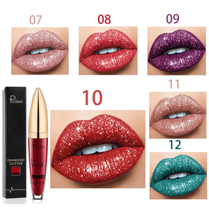 Diamantglänzender langanhaltender Lippenstift 18 Farben