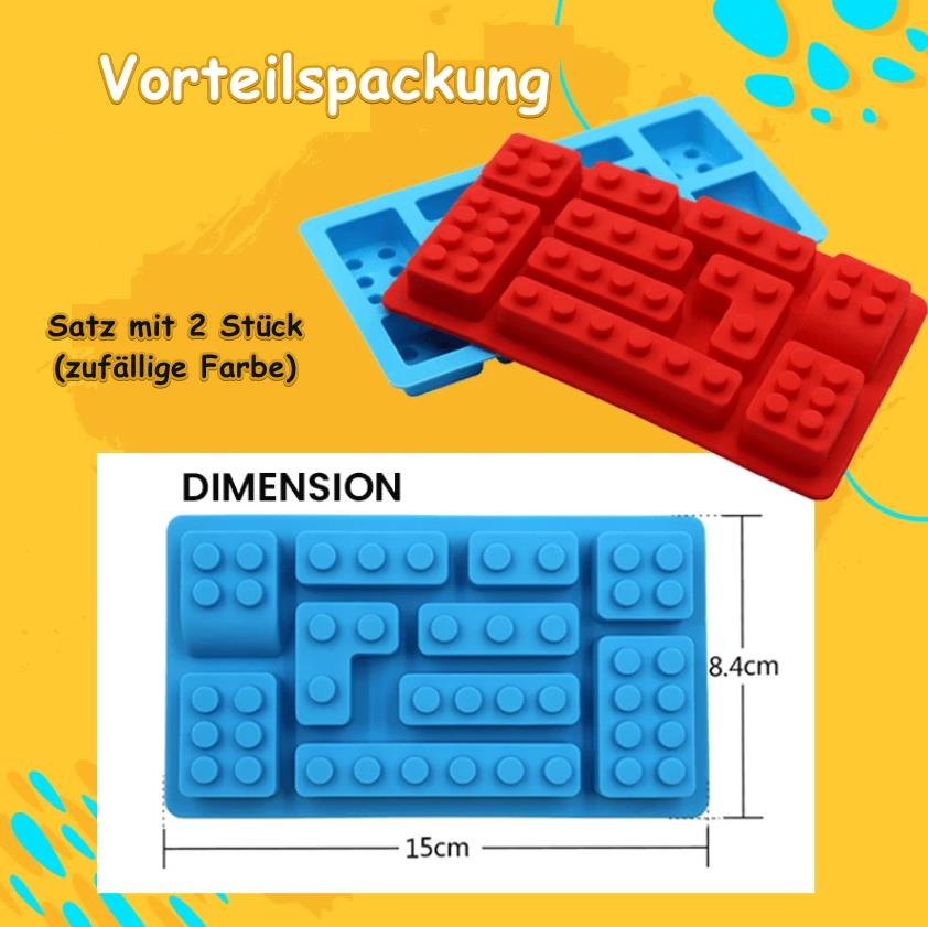 Silikon Lego Bauklötze Form