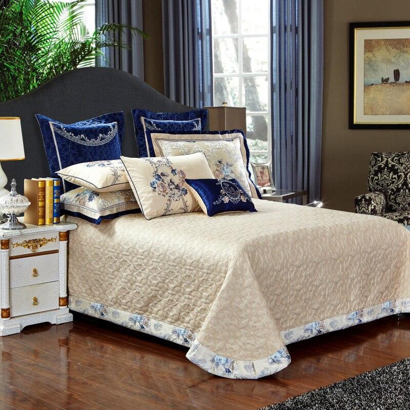 Gazaneya Orientalischer Jacquard Luxus Bettbezug Set