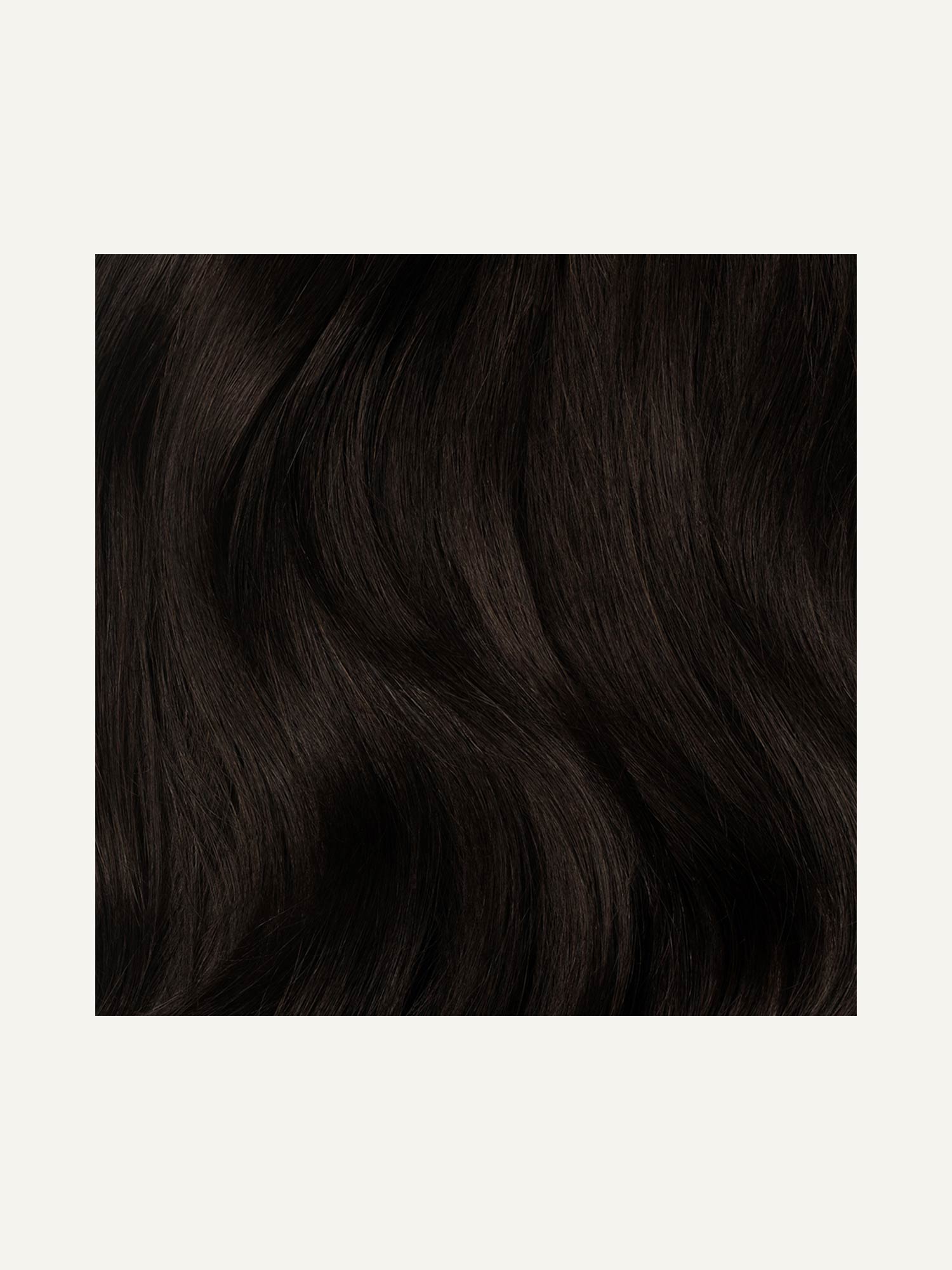 20" - 24" Klassische mokkabraune Clip-In-Haarverlängerung (240g)