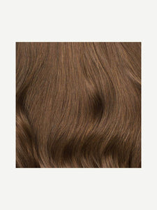 20" - 24" Klassische kastanienbraune Clip-In-Haarverlängerung (240g)