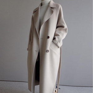 Pure Elegance Mantel aus Wollmischung